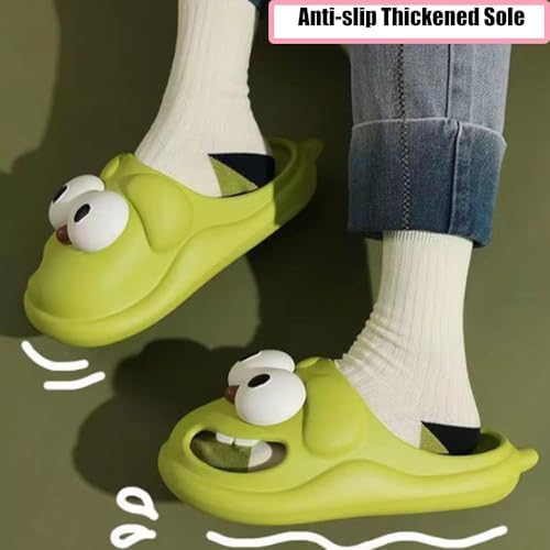 Big Eye Dog Slippers, Kissing Slippers, Anti-Slip Beach Pool Shower Shoes, Summer Novelty Home Sandals4