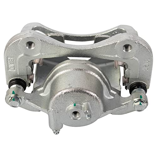 Image of TRQ Front and Rear Brake Caliper Set Zinc Coated Brackets Compatible with 2012-2015 Hyundai Tucson 2012-2016 Kia Sportage