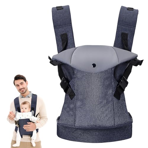 Mochila Portabebe, Canguro para Bebe Mochila de Porteo Bebe Portabebés Baby Carrier Cargador de Bebe de 0 a 36 Meses Porta Bebe Ligero Bandolera Portabebe (Azul) Mochila Portabebe, Canguro para Bebe Mochila de Porteo Bebe Portabebés Baby Carrier Cargador de Bebe de 0 a 36 Meses Porta Bebe Ligero Bandolera Portabebe (Azul)