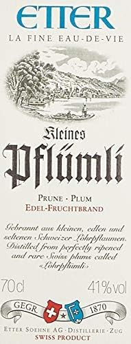 Etter Kleines Pflümli Edel-Fruchtbrand von Schweizer Pflaumen (1 x 0.7 l)