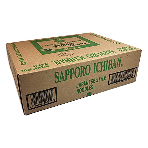 [SAPPORO ICHIBAN] Ramen Noodles, Chicken Flavor, No. 1 Tasting Japanese Instant Noodles (3.5 Oz./ 99.2 g) | 24 Pack