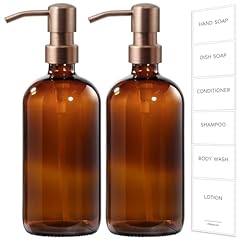 Amber Bottle + Rose Gold Pump