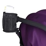  Portavasos para cochecito de bebé ecológico a prueba de agua Portavasos de carro duradero y resistente para silla de paseo Accesorios para sillas de ruedas