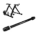CDQL Bike Trainer Shaft,Adjustable Length Aluminum Alloy High Strength Bike Trainer Axle,Easy Installation,Bike Trainer Thru Axle Adapter for M12x142 to M12x148mm Hub
