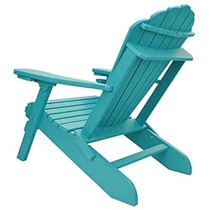Outer Banks Deluxe Oversized Poly Lumber Folding Adirondack Chair (White) Outer Banks Deluxe Oversized Poly Lumber Folding Adirondack Chair White