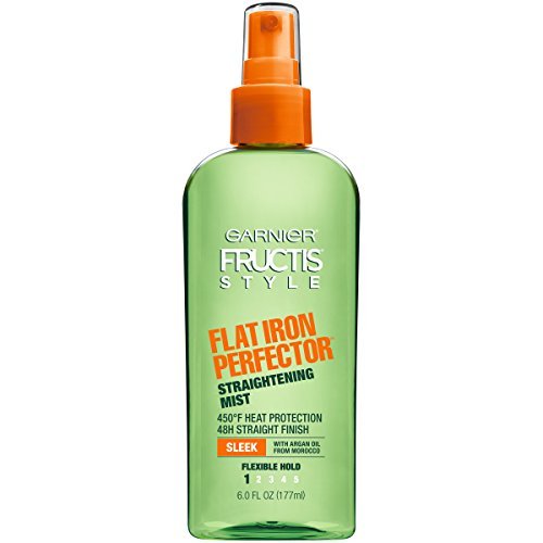 Garnier Fructis Style Sleek & Shine Flat Iron Perfector Straightening Mist 24 Hour Finish, 175 ml (Pack of 6)