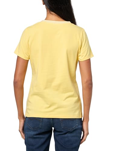 Image of Nautica Women's Solid V-Neck Short Sleeve T-Shirt Shirt