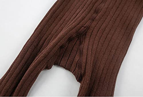 Baby Toddler Kids Girls Footed Tights Cotton Leggings Cable Ribbed Knit Solid Stocking Pant Baby Girl Fall Clothes2