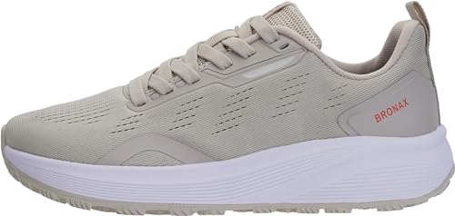 Image of BRONAX Women's Wide Toe Box Road Running Shoes | Wide Athletic Tennis Sneakers with Rubber Outsole