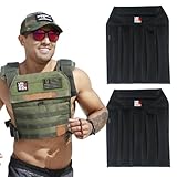 Unbrokenshop.com Platos de arena para chaleco de pesas, excelente para movilidad, ergonómicos, ajustables y portátiles, pesos perfectos para añadir a tu chaleco para ejercicio físico (par)