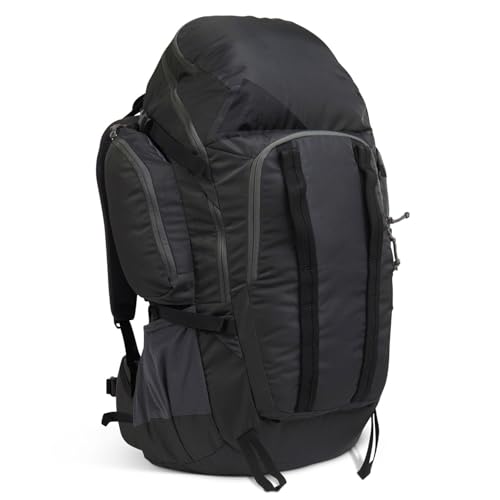 Kelty Redwing 50 – 50 Liter Internal Frame Backpack for Hiking, Backpacking, Travel, Hip Belt, Tailored Fit, 2023 (Blackout)