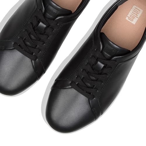 Image of FitFlop Womens Rally Leather Sneakers