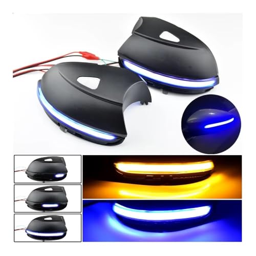Clignotant de rétroviseur dynamique à LED défilant pour Passat B7 - 4