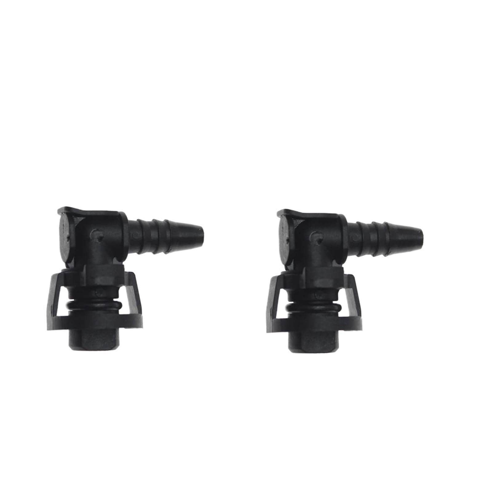 QEOQWQB ID6 11MM Quick Connector for N//O//R//M//A Car Radiator Reservoir Coolant Fast Plug Joint(2 PCS Elbow)