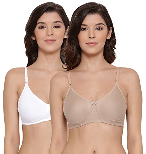 Image of Lyra Women's Cotton Non Padded Wire Free T Shirt Bra