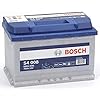 Bosch S4008 – car battery – 74A/h – 680A – lead-acid technology – for vehicles without Start/Stop system – Type 096