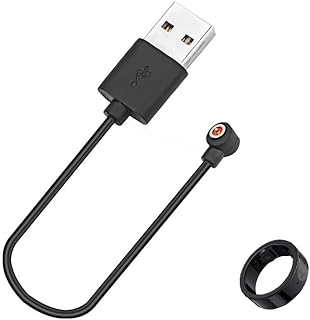Générique Câble de charge pour Smart Ring, chargeur magnétique de remplacement, chargeur rond de 4,0 mm