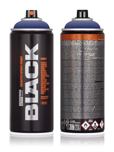 Sprühdose Montana BLACK-POWER 400 ml - Graffiti Paint - hochdeckende Mattfarben - zuverlässig - high-pressure - (P4100 Power Violet)