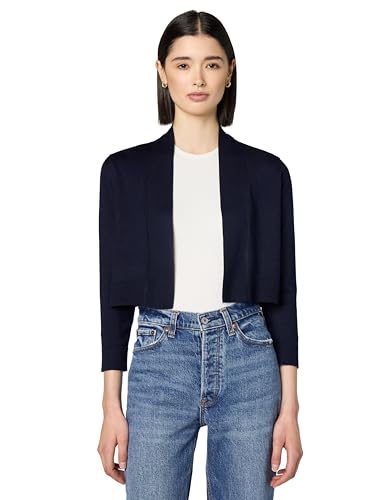 Image of Calvin Klein 3 /4 Sleeve Open Front Shrug