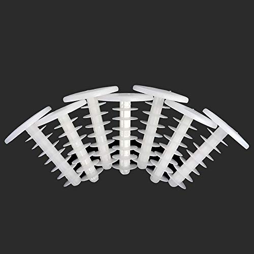 OFIXDO: Gerüststopfen aus Nylon und Gummi. 14x28x40mm. Rundlamelle 20 Stk