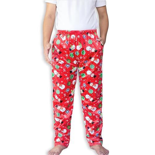 Men’s Holiday Pajama Pants - Comfortable, Classic Design Sleepwear, Cozy, Sleep Bottom Pants - Ideal for Christmas