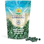 MARCUS ROHRER SPIRULINA delle Hawaii, Busta Richiudibile 540 Compresse Ricarica, Doypack Pratico e Trasportabile, Vitamine e Minerali, Supporto Quotidiano, Vegan
