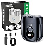 Portable Mini Electric Shaver for Men & Women – USB-C Rechargeable Waterproof Cordless Razor, Compact Travel Face & Body Trimmer for Home & Business (Black)