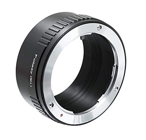 Image of Fotasy Olympus OM Lens to L Adapter, Copper, OM Lens Adapter to L Mount, Compatible with Panasonic S1 S1H S1R S4 S5 Leica SL SL2 TL2 TL Leica T Sigma fp fp L Mirrorless Camera