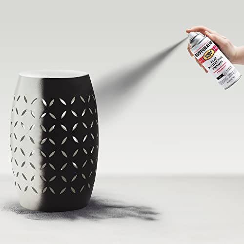 Rust-Oleum 7776830 Stops Rust Spray Paint, 12 Oz, Flat Black #TOP4