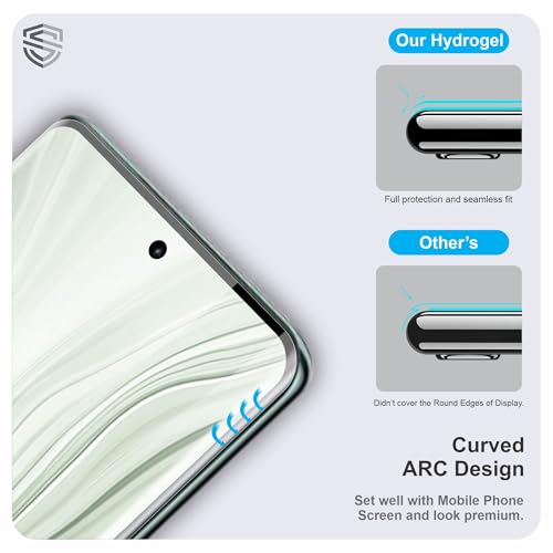 Image of Skyddshield TPU hydrogel Edge to Edge Screen Protector Guard For Vivo V40e, Vivo T3 Pro and Vivo Y400 Pro (6.77 Inch) With Installation Kit | Fingerprint Compatible | Edge to Edge Coverage