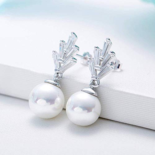 Boucles d'oreilles perles d'eau douce au style personnalisé pour sortir