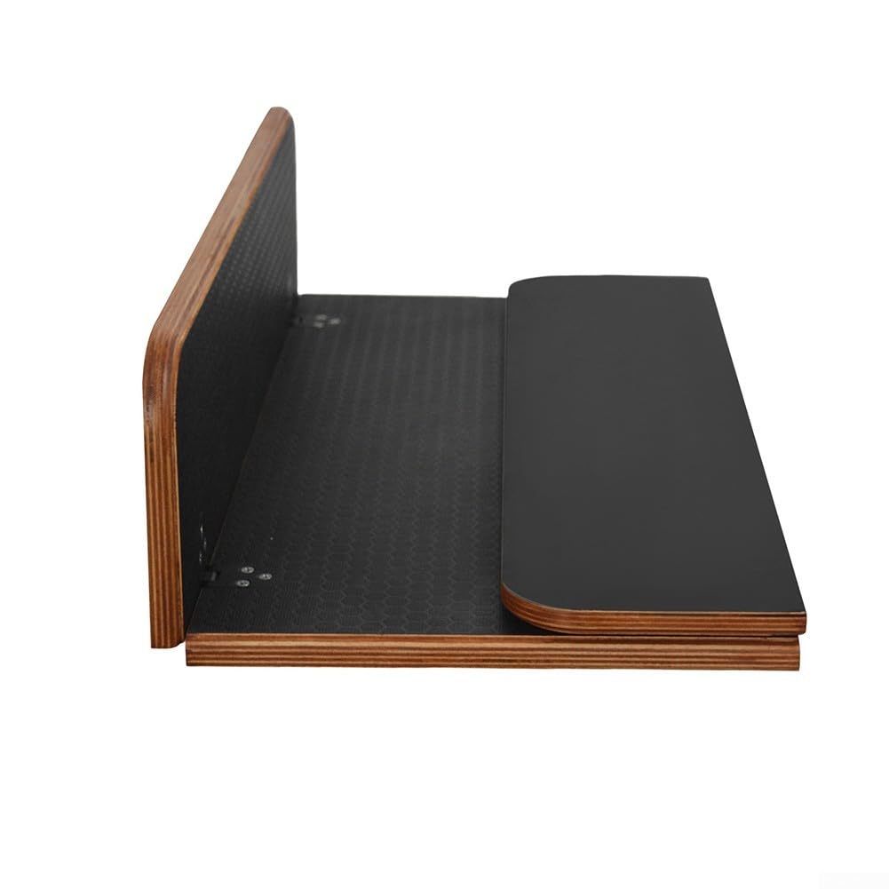 Laminat Klapptischplatte RV Tischplatte Sperrholz Kompatibel mit Drehtisch Bein für Transit Camper Van Anhänger Yacht, 59,9 x 57,1 cm