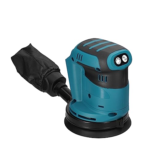 Dioche Orbital Sander, 125mm Brushless Motor Cordless Orbital Sander Wood Grind Tool Car Polisher Electric Polisher Host