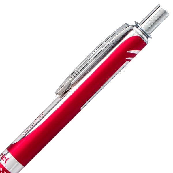 Pentel Energel Alloy Retráctil Gel Negro 3 unidades miniatura 3