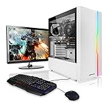 Dieses Gaming PC Set von Megaport bietet Ihnen pures Vergnügen. Als Herzstück des Hochleistungsrechners kommt der brandneue Intel Core i5-10600K Prozessor mit rasanten 6x 4.80 GHz im Turbomodus zum Einsatz.