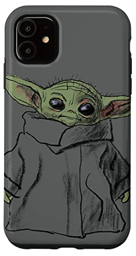 Coque iPhone 11 Star Wars The Child Grogu imprimée pour smartphone Apple