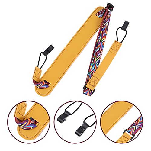 Milisten Trou De Style Pu Crochets Enfants Pour Perceuse Cou Musical Épaule Doux Folk Adultes En Cuir Double Forage… - Les Beatles, Paul McCartney, John Lennon, RIngo Starr, George Harrison Milisten Trou De Style Pu Crochets Enfants Pour Perceuse Cou Musical Épaule Doux Folk Adultes En Cuir Double Forage… – Image 8