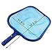 Sunnyglade Swimming Pool Cleaner Supplies/Professional Heavy Duty Pool Leaf Rake Fine Mesh Frame Net/Cleaning Leaf Skim Net (17.5x11.8in)