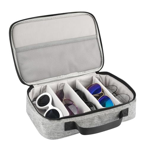 Support à lunettes multi-fentes idéal pour organiser l'entrée ou le dressing familial