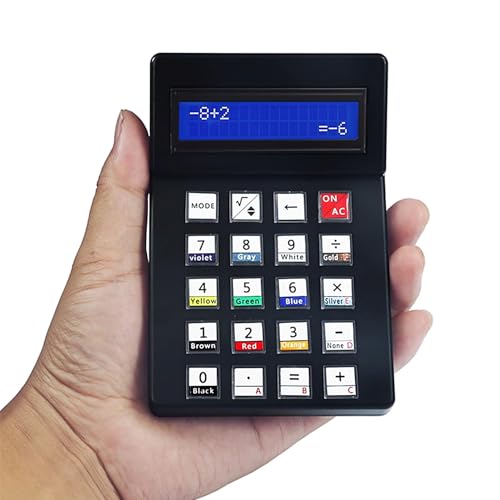 Electronic Calculator Soldering Practice Kit Desk Calculator Soldering Project Kit Electronic DIY Kits with 1602 LCD Display HUAGZIMO