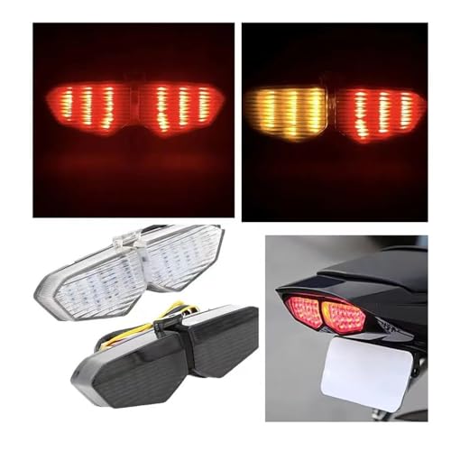 Feu arrière de frein à LED moto pour YZF R6 et XTZ 1200