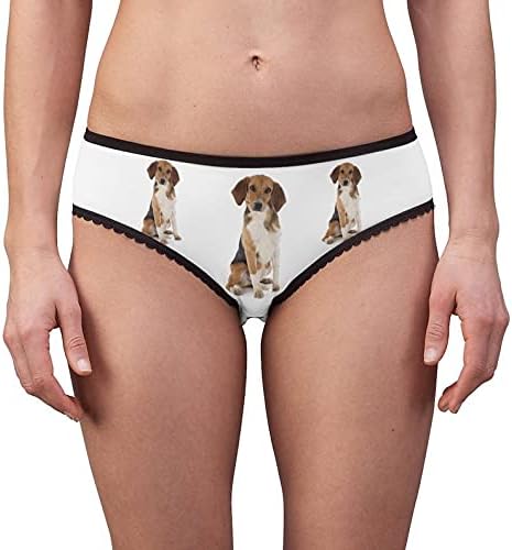 DogsMakeMeHappy Beagle Harrier Panties, Beagle Harrier Underwear, Briefs, Cotton Briefs, Funny Underwear, Panties For Women