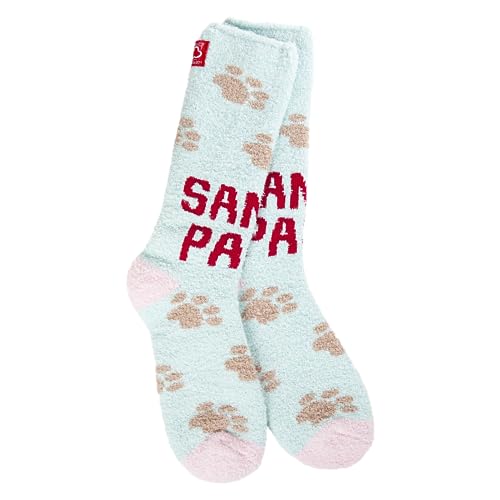 Image of World's Softest Cozy Collection Crew Socks - Smooth Multi Colors Cozy Socks - Knit Top Holiday Spirit Fashion Socks