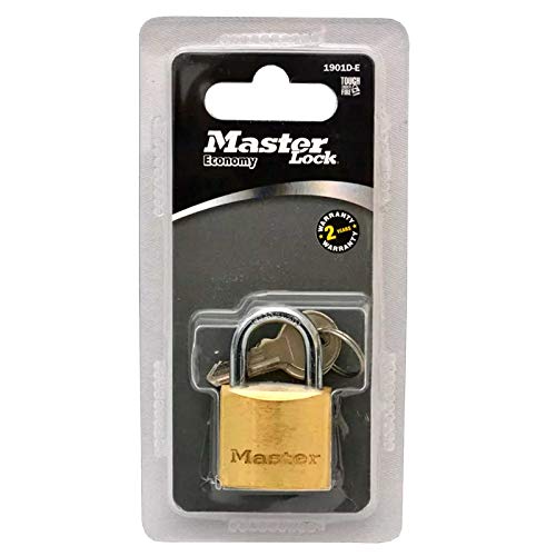 Image of Master Lock 130D 1-3 /6 inch Brass Padlock