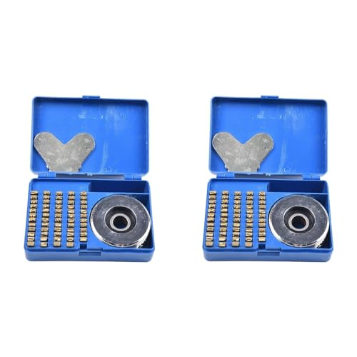 Roue d'impression de lettres pour codage de boîtes et colis 2X - 2