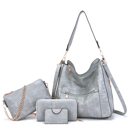 Set 4 piezas bolso mujer PU 13" multiusos miniatura 2