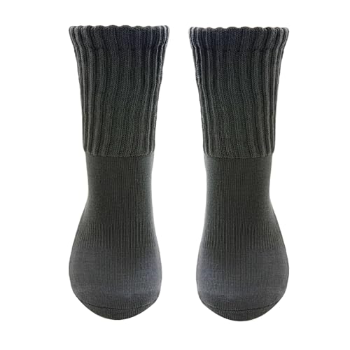 3PCS Slouch Sock Boot Calf Socks Crew Socks Chunky Ribbed Cozy Slouchy Socks for Men Women3