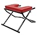 FTUREPAC Yoga Inversion Bench, Foldable Yoga Headstand Bench with PU Pads, Steel Yoga Inversion Chair for Balance Training,Core Strengthening, Shoulderstand and Strength Training, Red