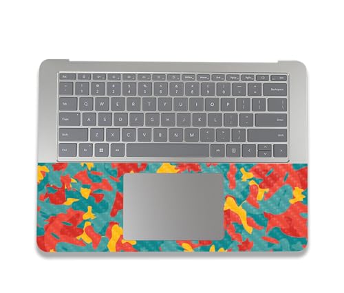Image of MightySkins Carbon Fiber Skin Compatible with Microsoft Surface Laptop Studio 2 (2023) Full Wrap Kit - Wild Camouflage | Protective, Durable Textured Carbon Fiber Finish | Made in The USA
