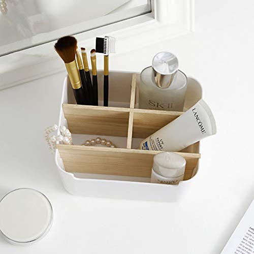 Houten bureau-pen, houten bureau-organizer